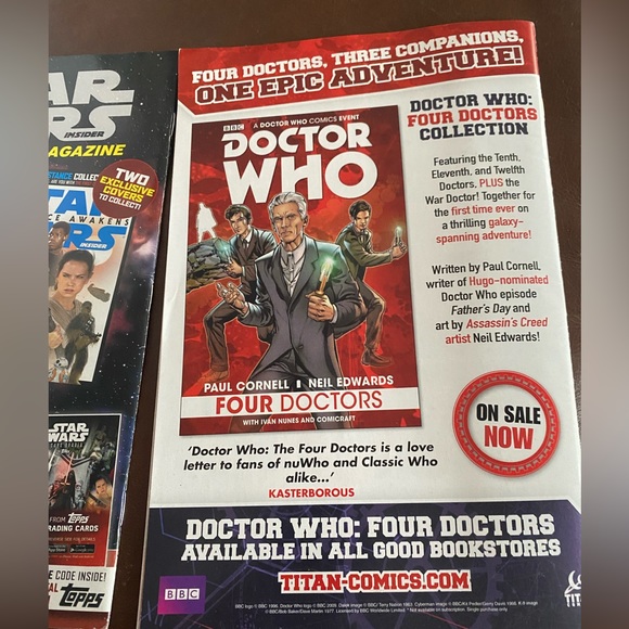 Doctor Who Comic Book Receive Both Good Condition - Picture 4 of 8